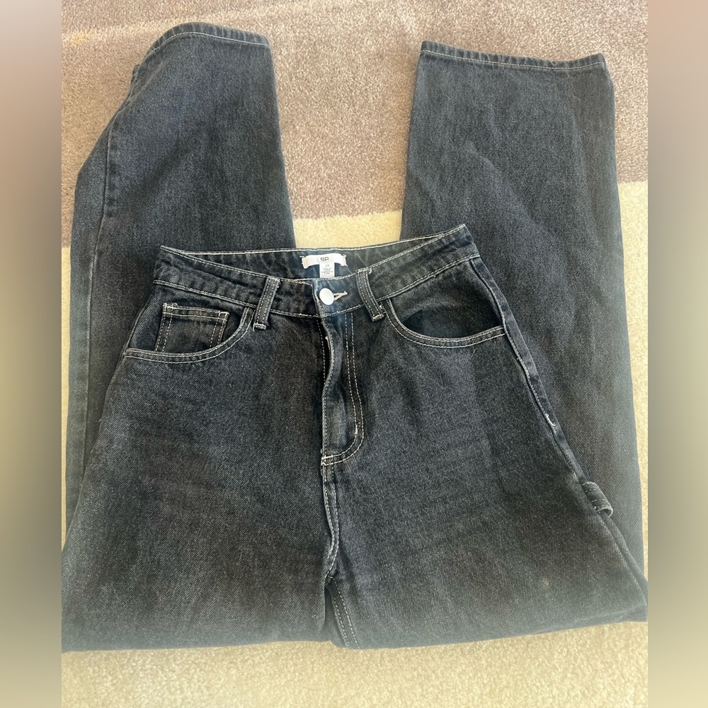 BP Women's Black Straight Jeans